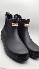 Botas de tornozelo femininas Hunter originais Chelsea impermeáveis todas pretas tamanho 10 comprar usado  Enviando para Brazil