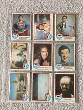 Superman movie various for sale  WIDNES