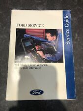 Ford service book for sale  BECKERMET