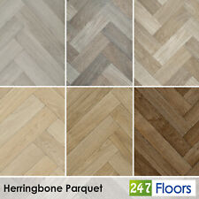 Herringbone vinyl flooring for sale  ROTHERHAM