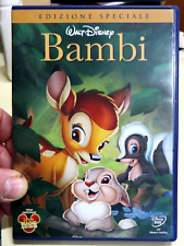 Dvd bambi walt usato  Albenga
