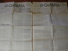 Calabria numeri settembre usato  Reggio Calabria