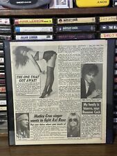Vintage Motley Crue Vs Guns N Roses Estampa de Jornal Vince Neil Vs Axl Rose Anos 90’ comprar usado  Enviando para Brazil
