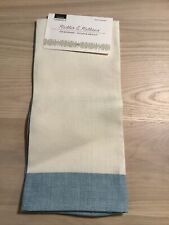 Käytetty, Lapuan Kankurit of Finland 100% Linen Towel Dish Hand Blue/White myynnissä  Leverans till Finland
