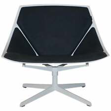 RRP £2,265 FRITZ HANSEN METAL FRAME SPACE LOUNGE CHAIR BY JEHS & LAUB VERY COOL for sale  Shipping to South Africa