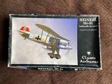 Classic airframes heinkel for sale  MARKET RASEN