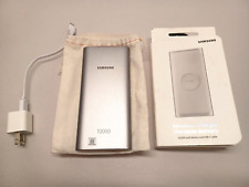 Usado, Samsung 2 em 1 portátil carregamento rápido Qi carregador sem fio bateria 10000 mAh comprar usado  Enviando para Brazil