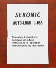 Sekonic auto lumi for sale  Shipping to Ireland