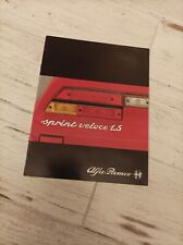 Catalogue brochure alfa d'occasion  Longeville-sur-Mer