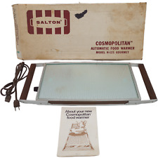 Cosmopolitan Salton Automatic Food Warmer Model H-121 with Original Box & Cord, used for sale  Shipping to South Africa
