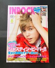 Usado, 『INROCK 8/2010』 Justin Bieber c/Sticker Taylor Swift Adam Lambert JAPÃO comprar usado  Enviando para Brazil