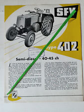 Dépliant brochure tracteur d'occasion  Châteauroux
