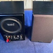 TwoVanatoo Transparent One Bookshelf Speakers - No Cable, Power Cord or Remote for sale  Shipping to South Africa