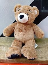 Bearemy Build A Bear Workshop 16” Retired Soft Plush Toy Brown Teddy Bear, used for sale  Shipping to South Africa