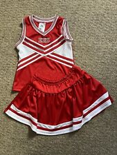 Red cheerleader costume for sale  HOLMFIRTH