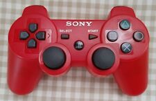 Controlador Sony Playstation 3 PS3 Sixaxis DualShock 3 rojo genuino fabricante de equipos originales cechzc2u, usado segunda mano  Embacar hacia Argentina