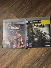 Fallout 3 Game of the Year Edition + Fallout New VEGAS Ps3 Both CIB GREAT CONDO for sale  Shipping to South Africa