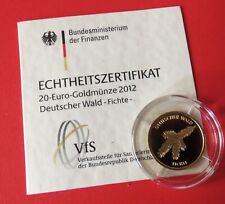 Euro goldmünze 2012 gebraucht kaufen  Hamburg