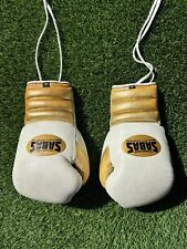Sabas 12 oz lace-up boxing gloves, used for sale  Shipping to South Africa