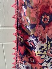 navy pink scarf for sale  WITHAM