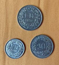 Switzerlad monete 20 usato  Italia