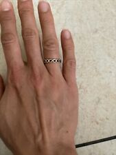 Silberfarbener ring fingerring gebraucht kaufen  Bietigheim-Bissingen