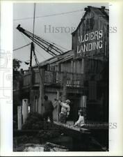 1991 Press Photo construção em Bermuda Street Wharf e Argel Landing comprar usado  Enviando para Brazil