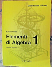 Elementi algebra vol.1 usato  Genova