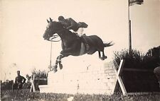 Cpa horse jump d'occasion  Expédié en Belgium