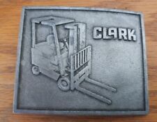  Vintahe Metal Clark Forklift Vintage Belt Buckle for sale  Shipping to South Africa