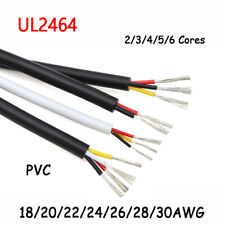 Cable de funda multinúcleo UL2464 18-30 AWG 2/3/4/5/6 núcleos cable revestimiento de PVC cable segunda mano  Embacar hacia Mexico
