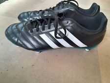 Męskie buty piłkarskie Adidas czarne rozmiar UK 12 (Soft Ground)  na sprzedaż  Wysyłka do Poland