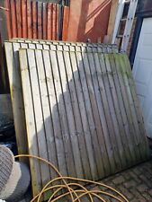Fence wooden panels for sale  NORTHOLT