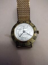 Relógio mecânico suíço vintage Lucerna Estados Unidos quarto comprar usado  Enviando para Brazil