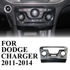 Usado, Tampa de painel AC controle central de fibra de carbono para Dodge Charger 2011-2014 comprar usado  Enviando para Brazil