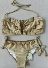 NWT Paradizia 2-Piece Shine Bikini Top & Bottom , Size M, Embellishment for sale  Shipping to South Africa