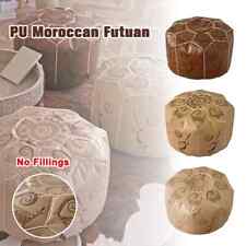 Moroccan leather pouf for sale  Shipping to Ireland