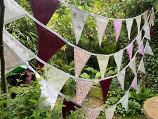 10m fabric bunting for sale  Shipping to Ireland