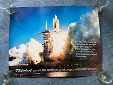 Póster de motor de cohete sólido Morton Thiokol STS-2, 1981 transbordador espacial segunda mano  Embacar hacia Argentina