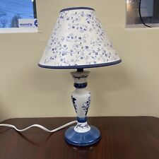 Blue white floral for sale  Lyndonville