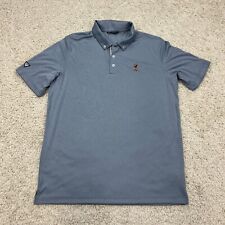 Usado, Camisa polo masculina golfe Levelwear gola azul GG preppy desempenho casual comprar usado  Enviando para Brazil