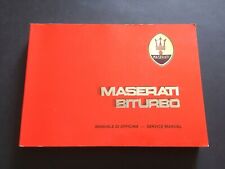 Maserati biturbo manuale usato  Italia