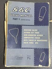 Gec valve manual for sale  TELFORD