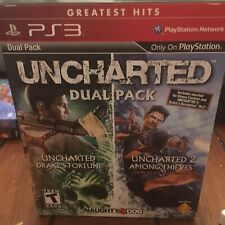 Paquete Doble Uncharted Sony PlayStation 3 PS3 Drakes Fortune Among Thieves GOTY EN CAJA segunda mano  Embacar hacia Argentina