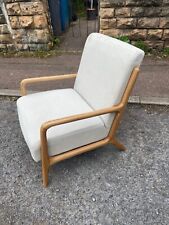 linen armchair for sale  NOTTINGHAM