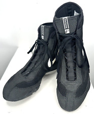 Zapatos de boxeo Nike para hombre Machomai Oly Mid 333580-011 tracción flexible negros 8 segunda mano  Embacar hacia Argentina