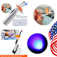 Curado de resina dental Alto Voltaje LED Luz de Curado Lampara 1400mW/1800mw 10/3S, usado segunda mano  Embacar hacia Mexico