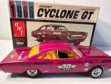 AMT 1966 Mercury Comet Cyclone Red 1/25 Scale Built Model With Original Box for sale  Shipping to South Africa