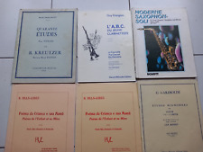 Lot partitions clarinette d'occasion  Rennes-