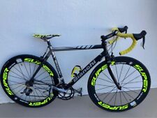 Bicicleta de Colección Bianchi San Mateo 52 cm con Ruedas de Carbono Luz Lista para Carreras segunda mano  Embacar hacia Argentina